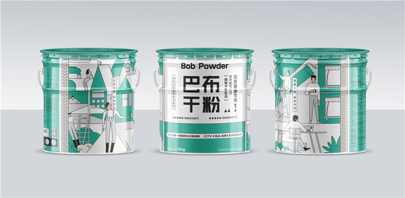 【工業(yè)產(chǎn)品包裝設計】 墻面涂料包裝設計 建材產(chǎn)品包裝設計