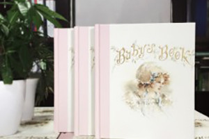 可書(shū)寫(xiě)親子幼兒書(shū)-寶寶成長(cháng)紀錄冊-歐式浪漫少女