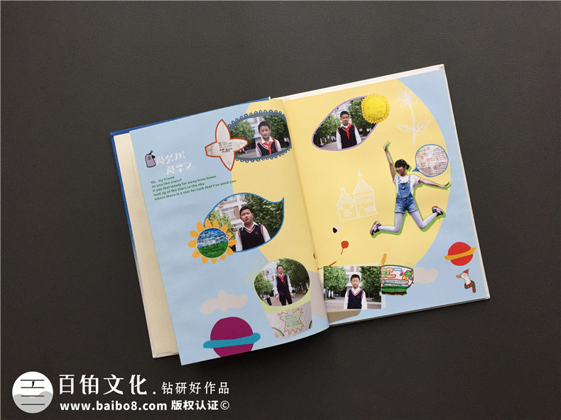 六年級畢業(yè)紀念相冊定制-小學(xué)同學(xué)錄排版句子怎么寫(xiě)-畢業(yè)文字內容