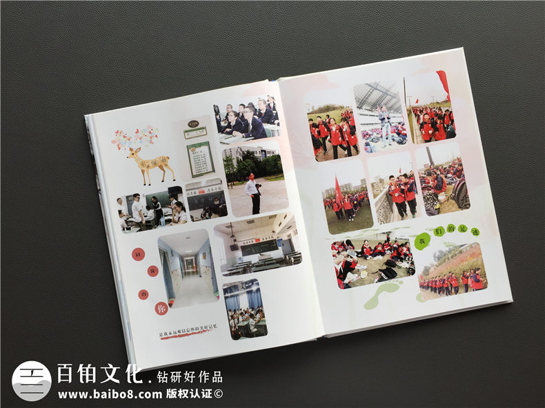 高中畢業(yè)季紀念手冊-同學(xué)錄相冊書(shū)設計配文字模板-成都實(shí)驗外國語(yǔ)