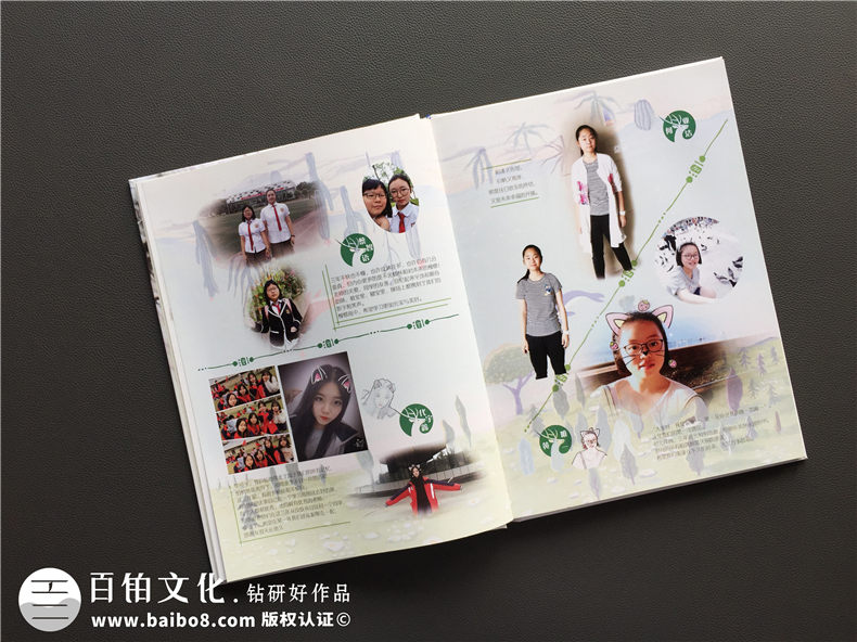 高中畢業(yè)季紀念手冊-同學(xué)錄相冊書(shū)設計配文字模板-成都實(shí)驗外國語(yǔ)