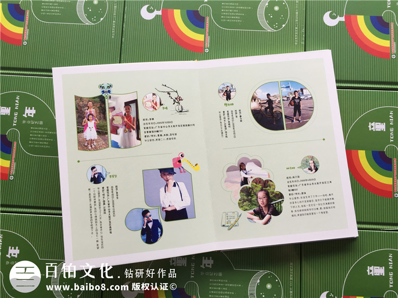 【小學(xué)畢業(yè)紀念相冊】 班主任給孩子們做影集-創(chuàng  )意版面設計