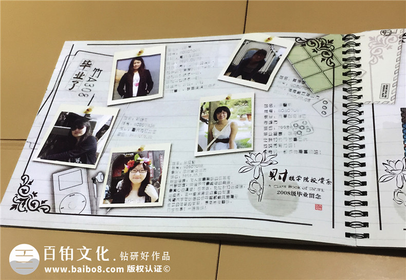 大學(xué)畢業(yè)紀念冊設計制作-西南財大投資系2008級