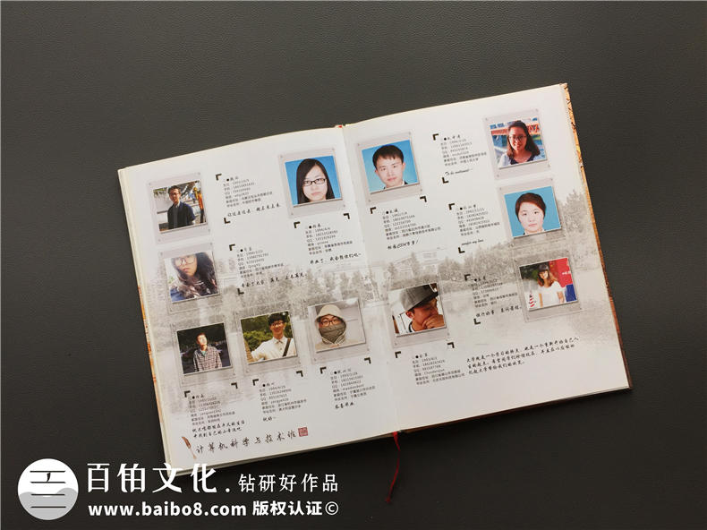 怎么做一本大學(xué)畢業(yè)紀念冊,能把全院同學(xué)都展示出來(lái)-大學(xué)同學(xué)錄