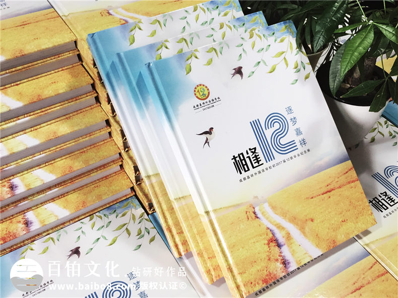 嘉祥中學(xué)2017屆-畢業(yè)紀念冊設計-班級同學(xué)錄制作