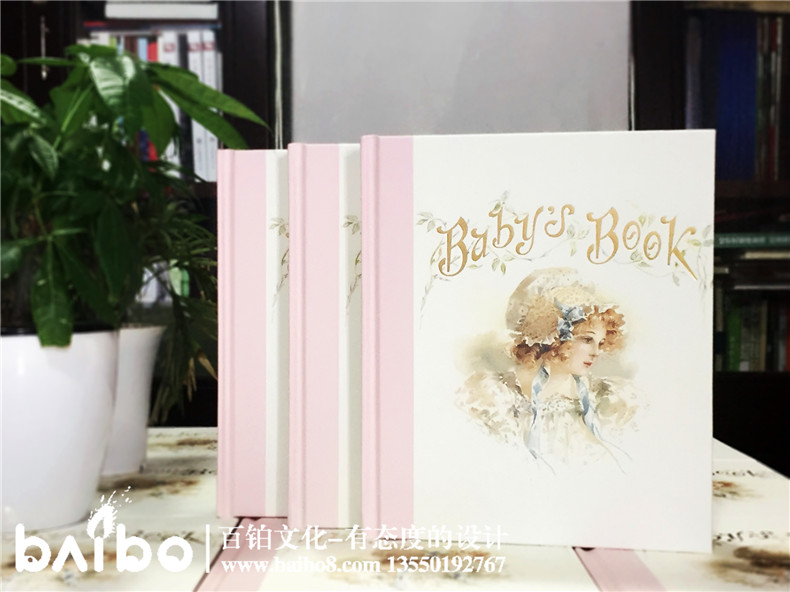 可書(shū)寫(xiě)親子幼兒書(shū)-寶寶成長(cháng)紀錄冊-歐式浪漫少女