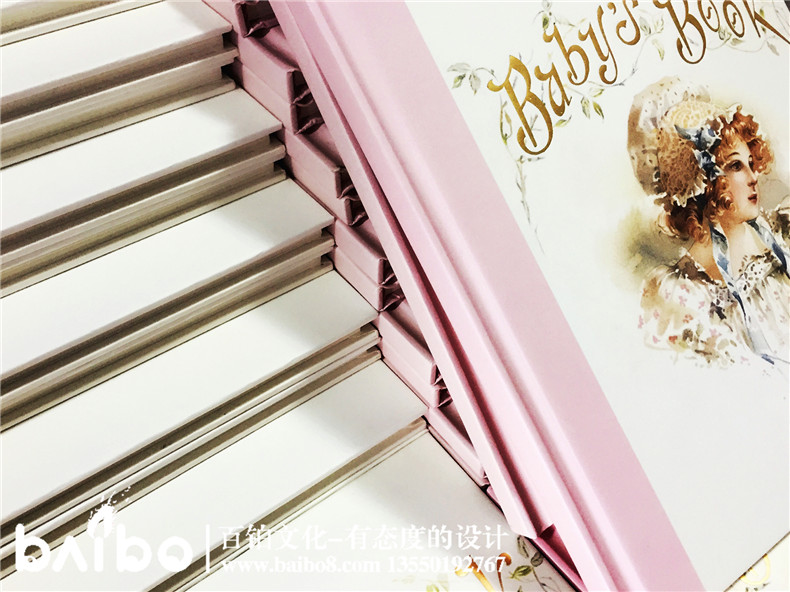 可書(shū)寫(xiě)親子幼兒書(shū)-寶寶成長(cháng)紀錄冊-歐式浪漫少女