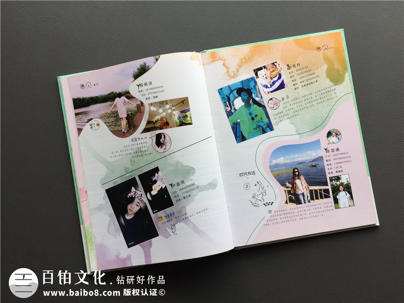 文藝小清新創(chuàng  )意高中畢業(yè)相冊定制-班級紀念冊-石室中學(xué)