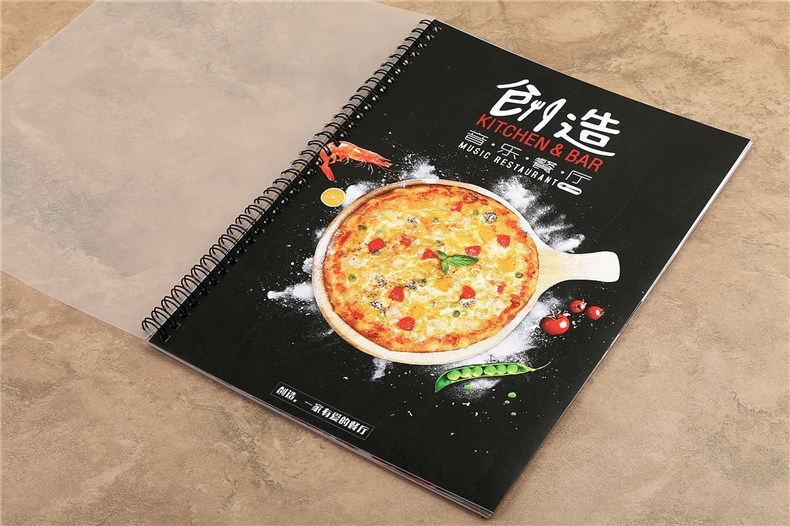 大酒樓樓高端菜單設計 音樂(lè )餐廳專(zhuān)業(yè)菜譜菜單制作案例