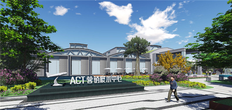 城市導視設計欣賞 科技城建筑標志設計