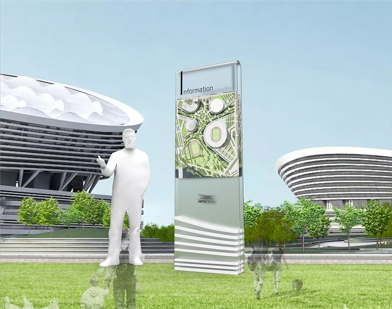 【工業(yè)園區導視系統設計】 辦公區標識系統設計 指示標牌制作