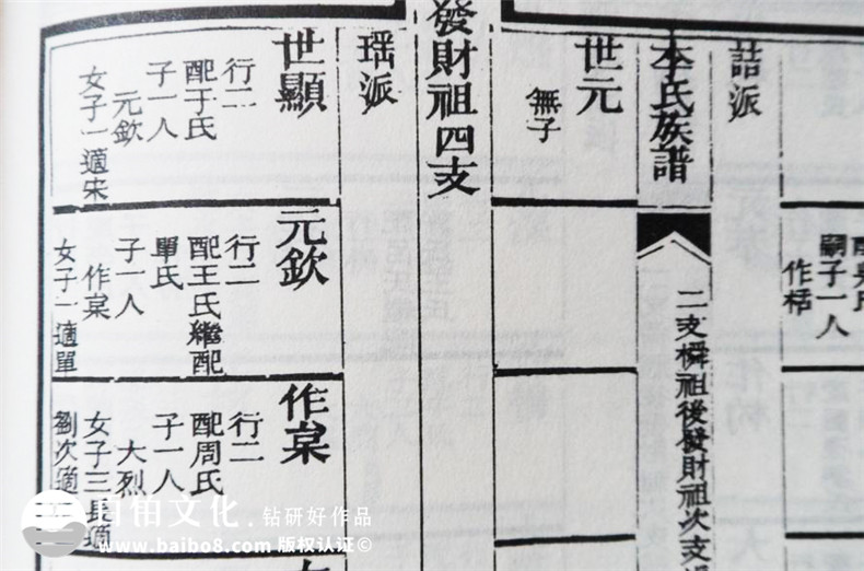 山東李氏族譜家譜設計制作-成都宗譜排版裝訂