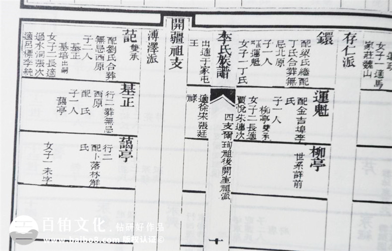 山東李氏族譜家譜設計制作-成都宗譜排版裝訂