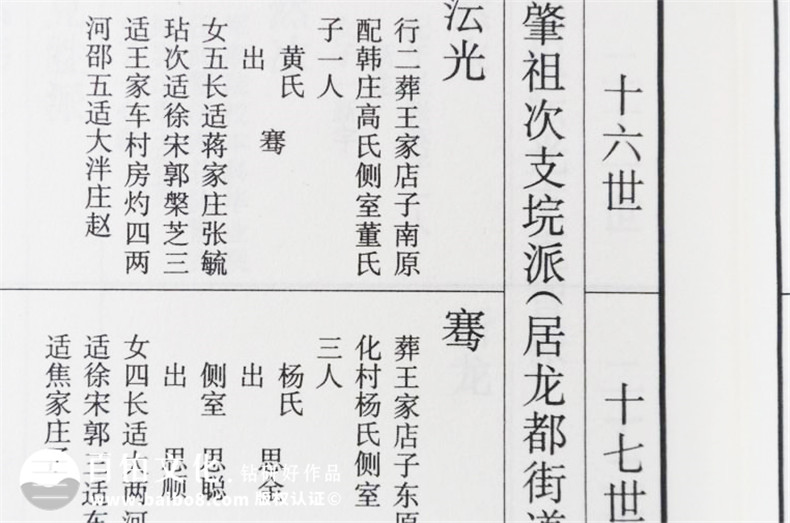 山東李氏族譜家譜設計制作-成都宗譜排版裝訂