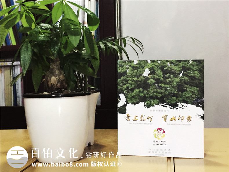 彭州寶山-城市形象宣傳片光盤(pán)包裝盒設計制作