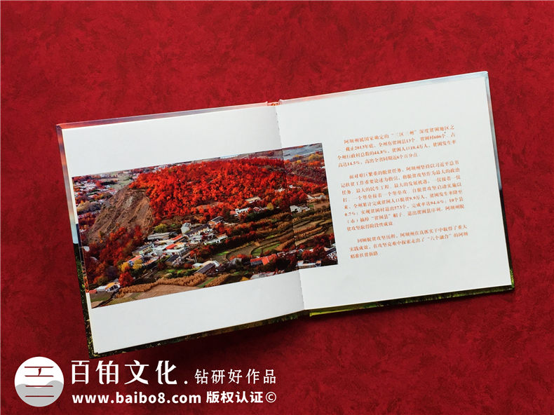 印刷光盤(pán)精裝盒包裝生產(chǎn)廠(chǎng)家-脫貧攻堅工作紀實(shí)視頻影像光盤(pán)盒制作