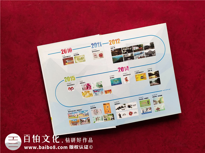 成都地鐵車(chē)票定位集郵冊-成都紀念郵冊定制