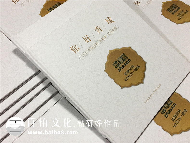 澤信控股企業(yè)紀念冊郵冊定制-公司宣傳畫(huà)冊設計