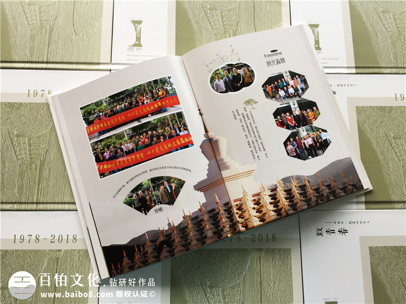 同學(xué)情照片相冊設計,同學(xué)會(huì )留念影集雜志制作