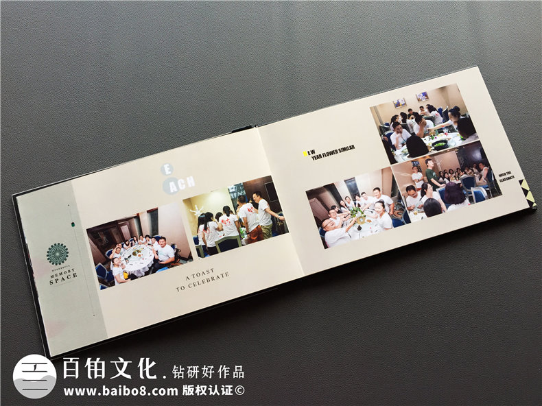 畢業(yè)十周年同學(xué)聚會(huì )紀念冊做成水晶相冊好看么?歐美風(fēng)格同學(xué)錄案例