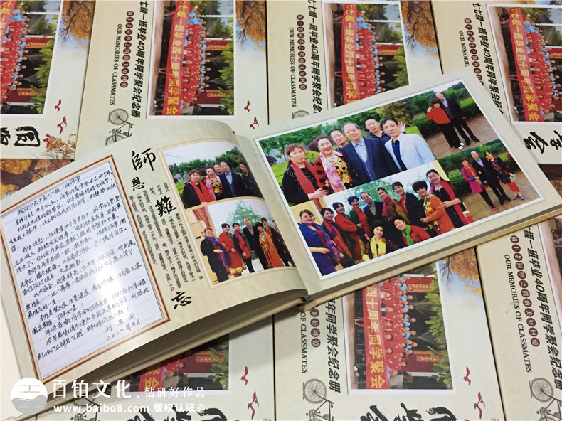 白沙民高畢業(yè)40周年同學(xué)聚會(huì )紀念相冊定制-通訊