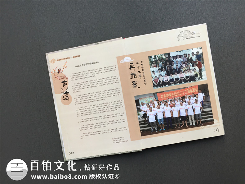 20年同學(xué)會(huì )紀念冊設計思路-通訊錄定制讓人感想無(wú)限-重慶吹角中學(xué)