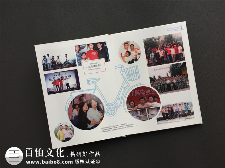 畢業(yè)10周年同學(xué)聚會(huì )紀念冊模版,真實(shí)案例分享-西南交大07屆土木7班