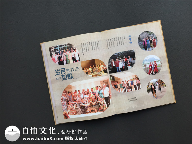 同學(xué)紀念冊-為40周年同窗聯(lián)誼會(huì )制作的祝福相冊/通訊錄-南充二中