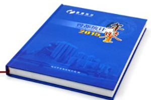 曾都統計年鑒精裝書(shū)-成都年集設計制作