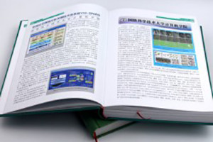 湖南科技年鑒-成都年集精裝書(shū)設計制作