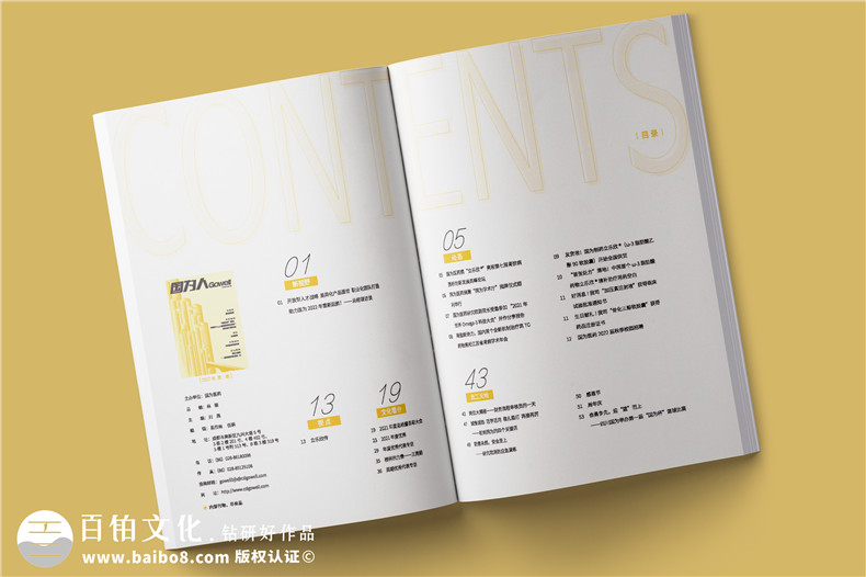 藥品生產(chǎn)企業(yè)內部刊物怎么寫(xiě)-公司月刊排版模板