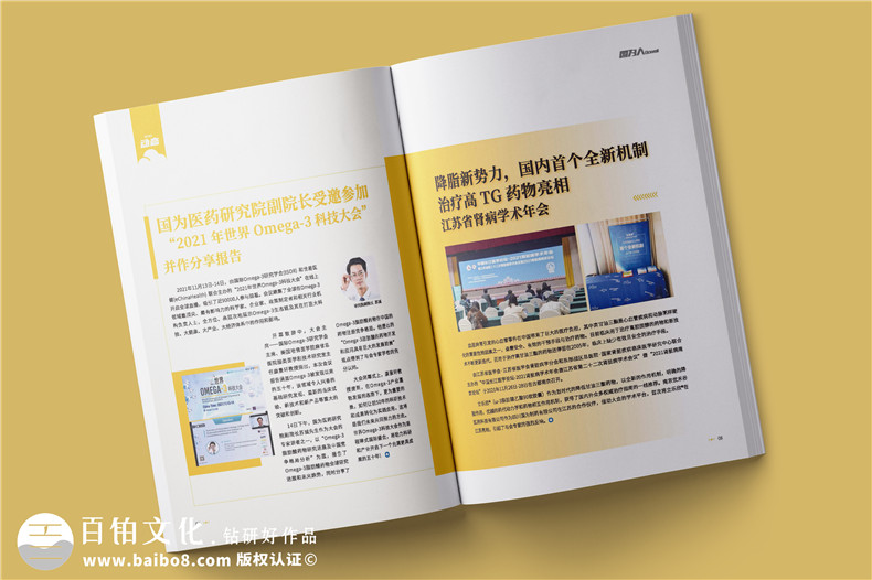 藥品生產(chǎn)企業(yè)內部刊物怎么寫(xiě)-公司月刊排版模板