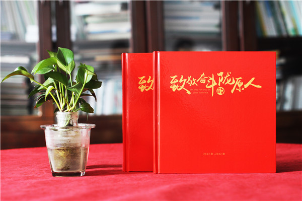 周年企業(yè)畫(huà)冊-十周年記錄畫(huà)冊送給員工團隊