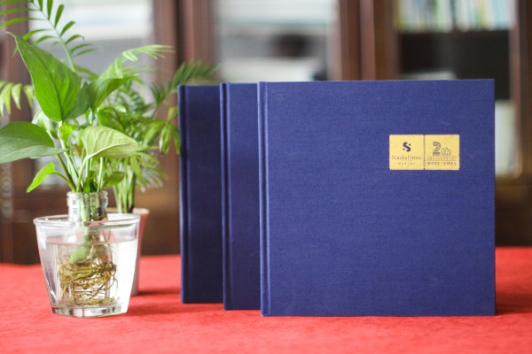 高端企業(yè)周年慶畫(huà)冊設計制作方案賞析-布面燙金紀念相冊案例模板