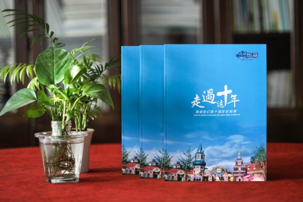 企業(yè)成立十周年文化畫(huà)冊設計-園區10年成長(cháng)紀念相冊式宣傳冊策劃