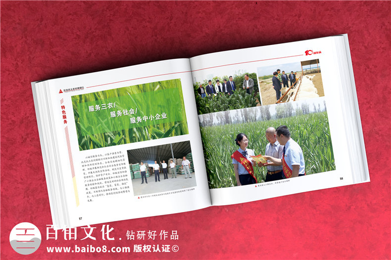 公司周年活動(dòng)紀念畫(huà)冊-銘記團隊部門(mén)成長(cháng)的周年慶畫(huà)冊設計