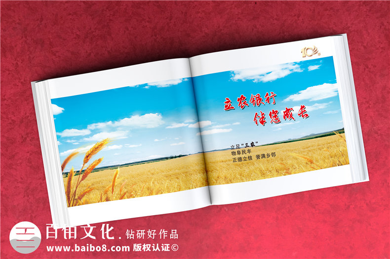 公司周年活動(dòng)紀念畫(huà)冊-銘記團隊部門(mén)成長(cháng)的周年慶畫(huà)冊設計