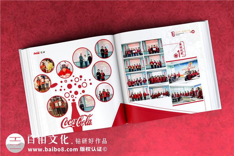 集團分公司周年活動(dòng)相冊設計-璀璨十年共創(chuàng  )輝煌