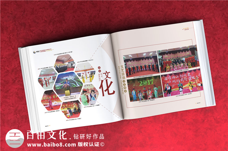 集團成立周年宣傳冊-公司創(chuàng  )建10周年活動(dòng)制作相冊影集