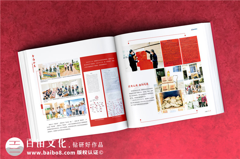 定點(diǎn)幫扶決勝脫貧攻堅紀實(shí)勝利相冊設計-扶貧畫(huà)冊制作