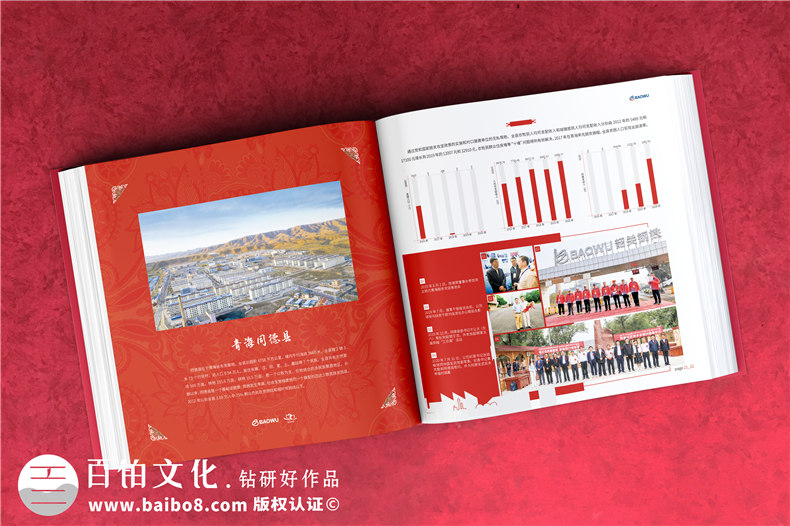 定點(diǎn)幫扶決勝脫貧攻堅紀實(shí)勝利相冊設計-扶貧畫(huà)冊制作