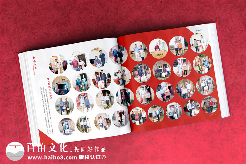 定點(diǎn)幫扶決勝脫貧攻堅紀實(shí)勝利相冊設計-扶貧畫(huà)冊制作