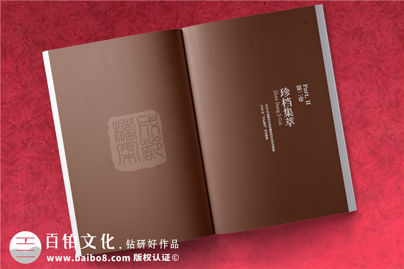 政府職能部門(mén)檔案館宣傳畫(huà)冊-事業(yè)單位工作成果出書(shū)