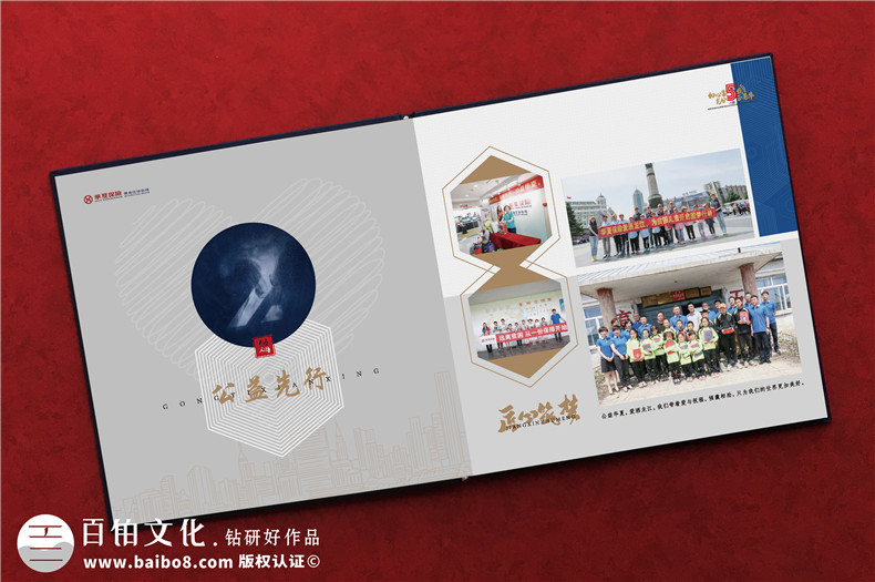 企業(yè)周年紀念冊?xún)热菰O計-慶祝集團公司成立5/10/20周年畫(huà)冊文案