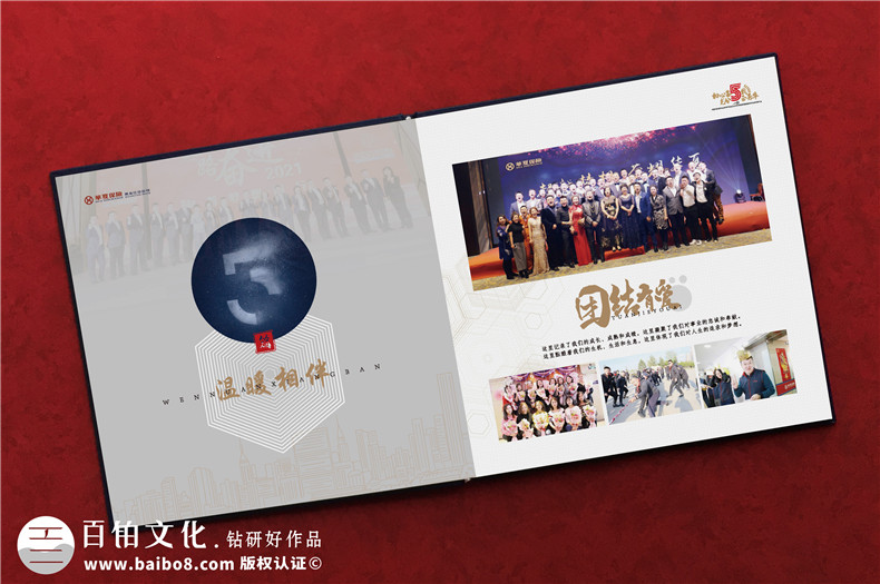 企業(yè)周年紀念冊?xún)热菰O計-慶祝集團公司成立5/10/20周年畫(huà)冊文案