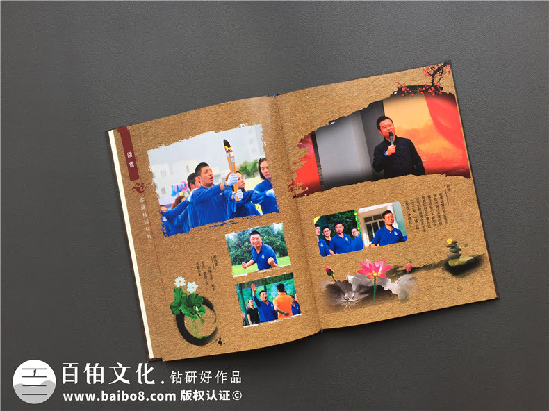 集團公司培訓結業(yè)紀念冊設計制作-團隊拉練留念相冊