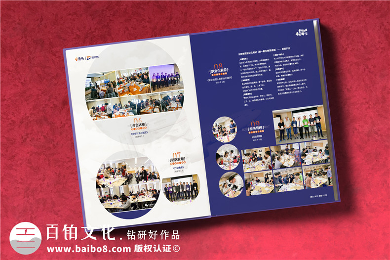 訓練營(yíng)結業(yè)紀念冊-企業(yè)培訓學(xué)習留念相冊影集