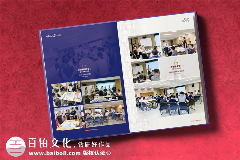 訓練營(yíng)結業(yè)紀念冊-企業(yè)培訓學(xué)習留念相冊影集