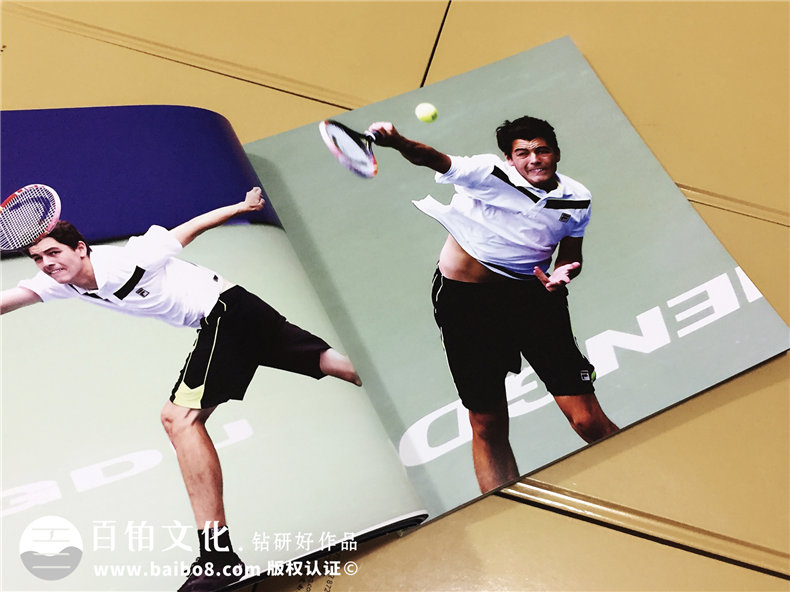 青少年網(wǎng)球大師賽紀念畫(huà)冊-團體活動(dòng)紀念冊定制