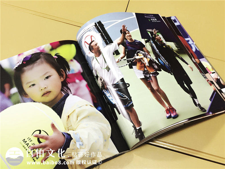 青少年網(wǎng)球大師賽紀念畫(huà)冊-團體活動(dòng)紀念冊定制
